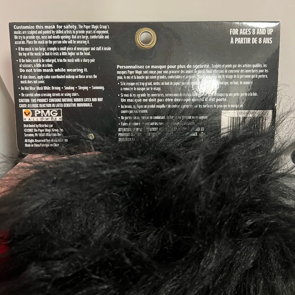 New Halloween Costume Werewolf Monster Gorilla Mask